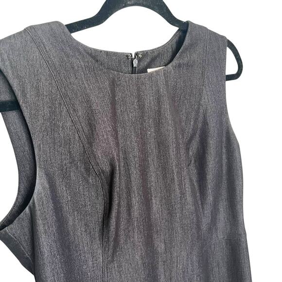 Calvin Klein Women's Career Sheath Dress Dark Charcoal Approximate Size 10 - Picture 4 of 9